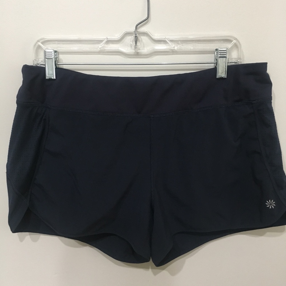 Athleta running shorts.